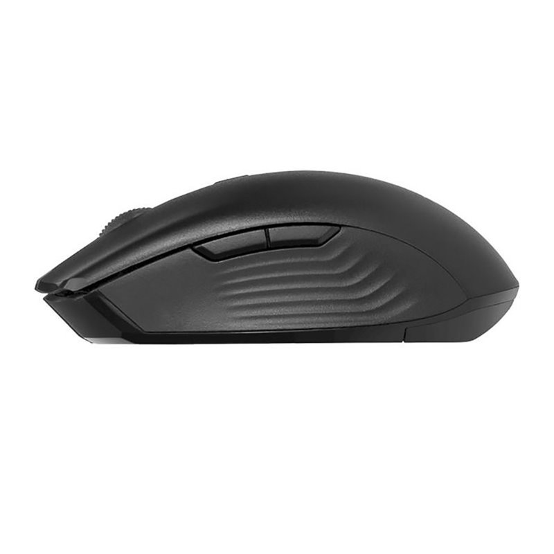 Xtrike Me GW-224 BK Wireless Mouse 2.4G Bt 5.2 800-1200-1600Dpi Black - Image 3
