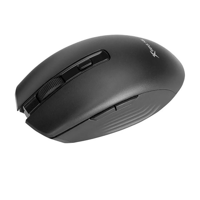 Xtrike Me GW-224 BK Wireless Mouse 2.4G Bt 5.2 800-1200-1600Dpi Black - Image 2