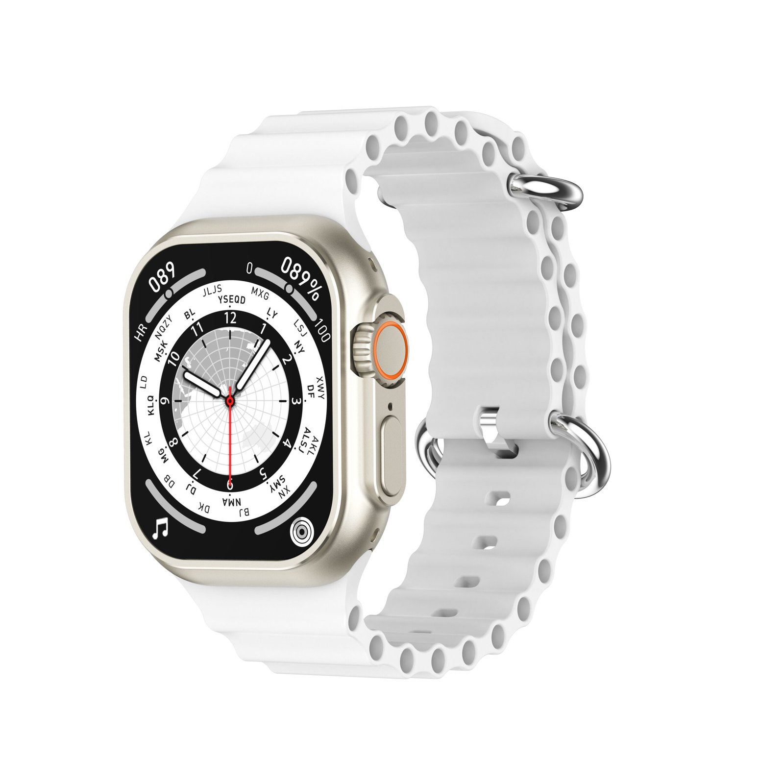 V200 Ultra 2.2 Large Screen Ip68 Waterproof Sport Smart Watch With Wearfit Pro App - Grey - Image 4