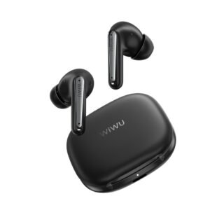 WiWU T37 ENC Plus Bluetooth Noise Cancellation Earbuds With latest Bluetooth Version 6.0