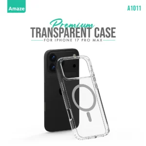 Amaze Premium Transparent MagSafe Case For Iphone 17 Pro Max | A1011