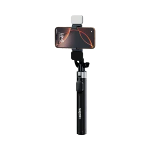 BLUK'S BX-330 Integrated Tripod & Selfie Stick For Vloggers & Content Creators