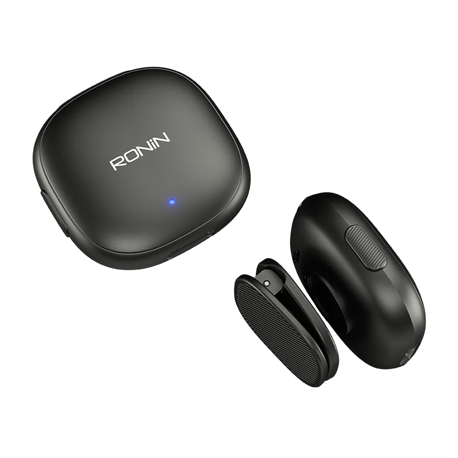 Ronin Clarity Vlogging Mic Three Modes For The Perfect Voice | AI Noise Cancellation | 8-Hour Battery & Plug-and-Play for iPhone & Type - C - Image 2