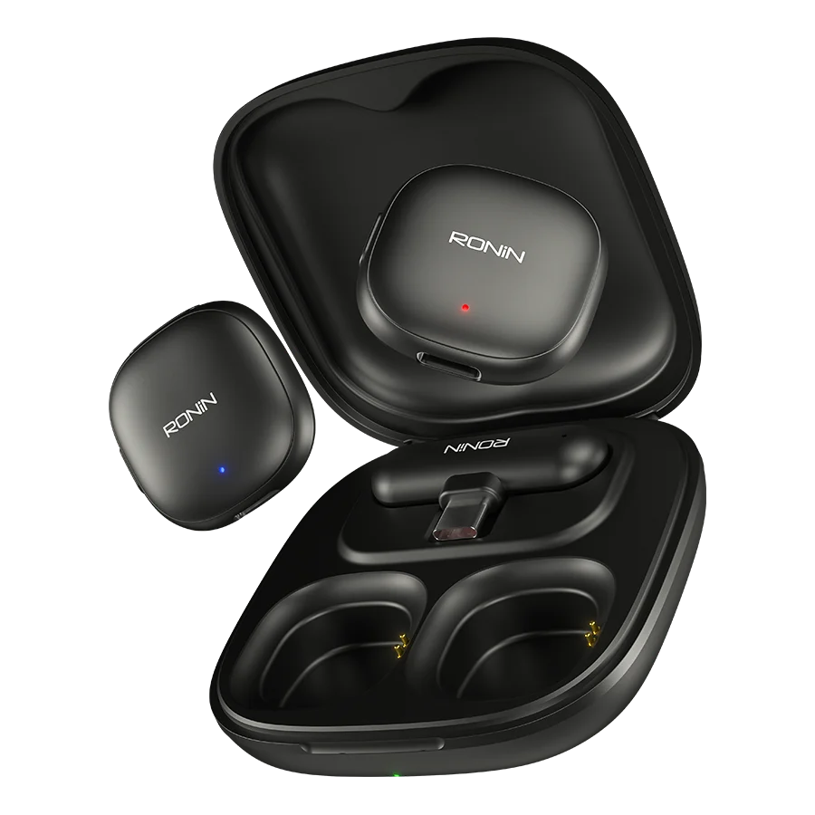 Ronin Clarity Vlogging Mic Three Modes For The Perfect Voice | AI Noise Cancellation | 8-Hour Battery & Plug-and-Play for iPhone & Type - C - Image 6