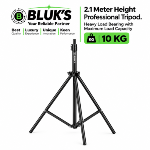 BLUK’S BX-379 Professional Tripod for Heavy Lights with Load Capacity of 10KG