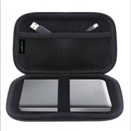 2.5 Inch WD Embossed Black USB External HDD Or SSD Drive Protector Pouch - Image 6