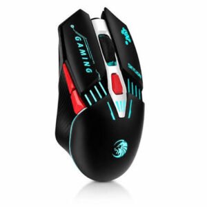 SKYLION C9 Wired RGB Gaming Mouse – 7200 DPI, 6 Buttons, Ergonomic USB Gaming Mouse