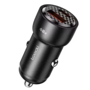 Toocki 48W Dual-Port Super Fast Charging Car Charger